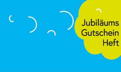 Jubiläums Gutscheinheft
