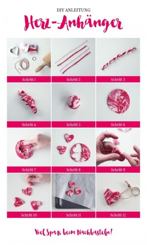 Herz-Anhänger-Anleitung